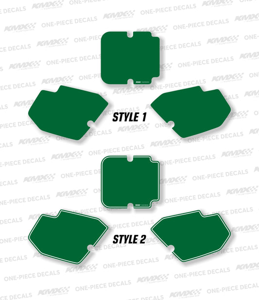 1988-1989 KX125-250-500 Number Plates