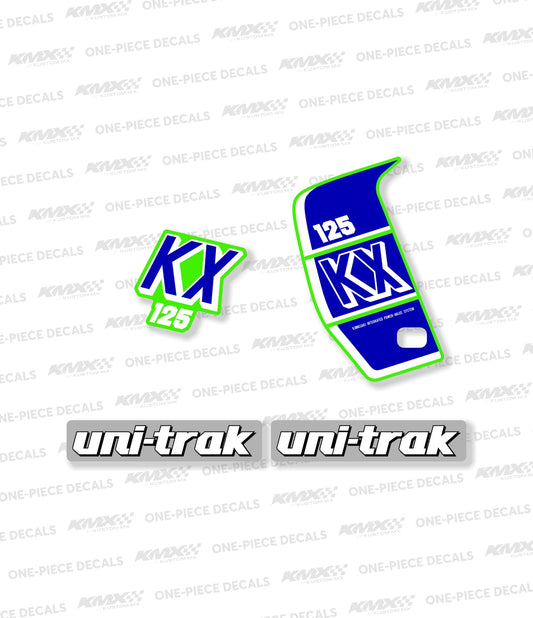 1989 Kawasaki KX OEM Replica Decals