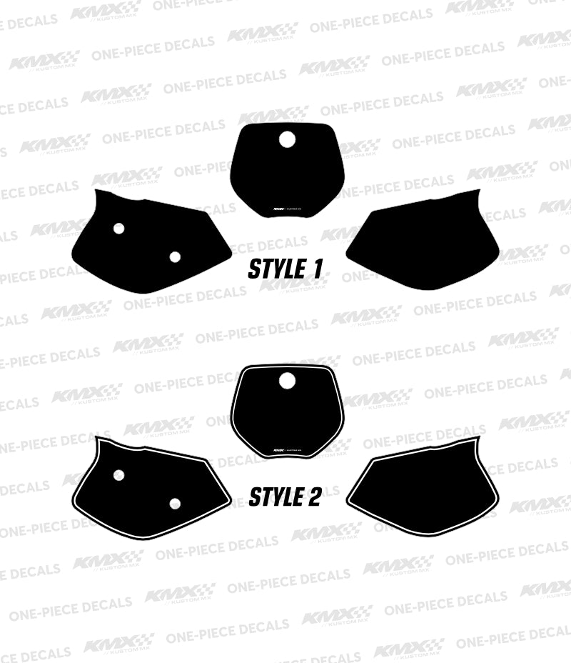 1993-1995 YZ125/250 Number Plates