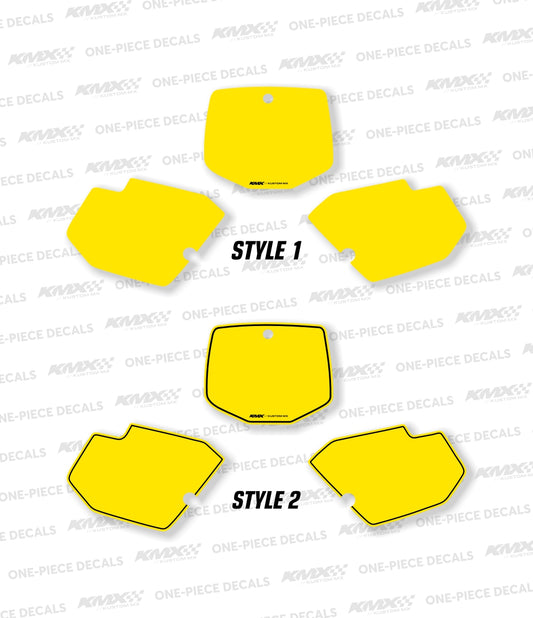 1996-2004 KX500 Number Plates