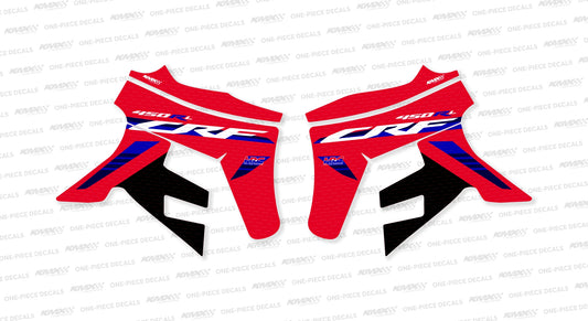 Nomad 20L CRF450RL Tank Decals - Style 1