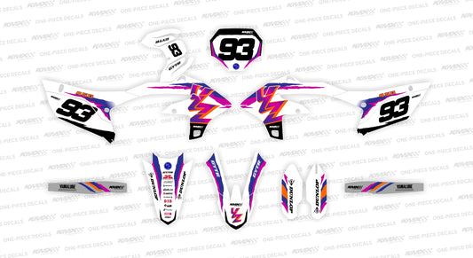 93' RETRO Yamaha Graphics Kit
