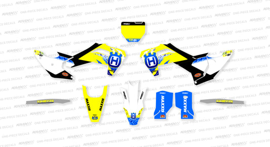 95 Retro Husqvarna Graphics Kit