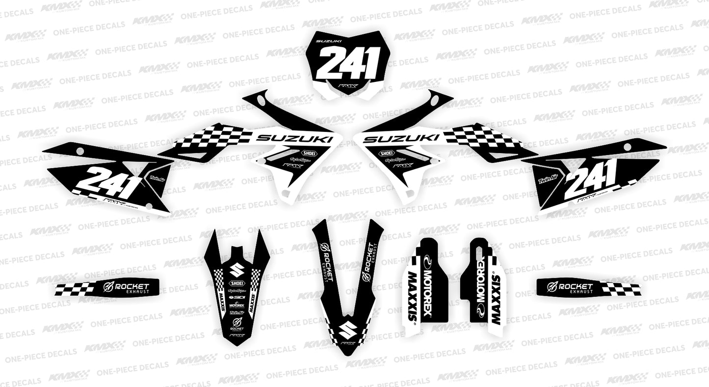 CHECKERS Suzuki Graphics Kit