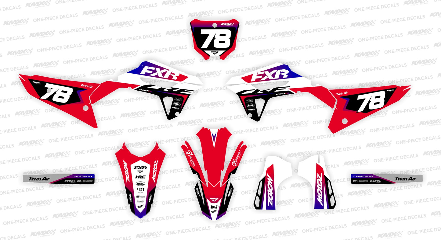 CLUTCH Honda Graphics Kit