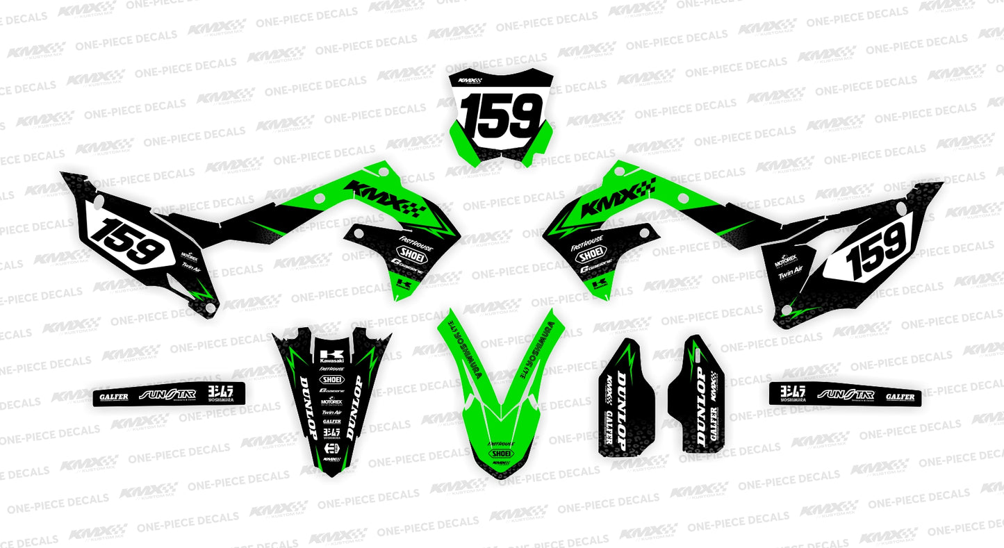 Core Kawasaki Graphics Kit