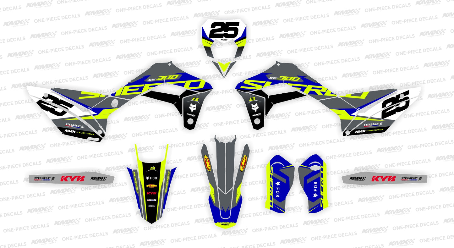 Critical Sherco Graphics Kit