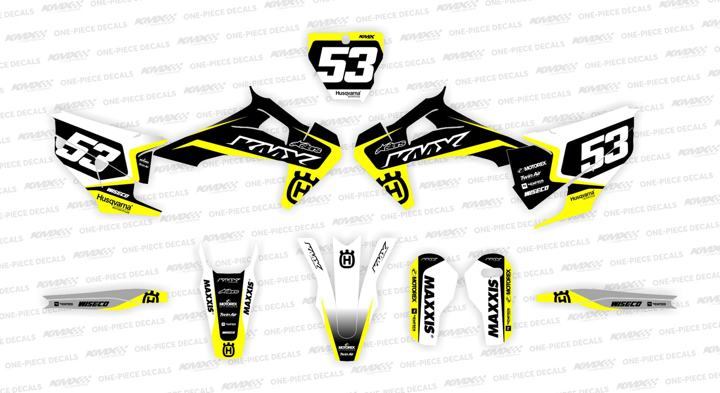 CRUSADE Husqvarna Graphics Kit