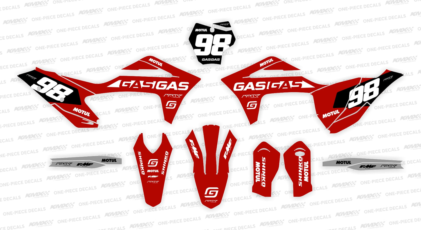 CUT Gas Gas Graphics Kit