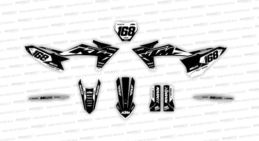 ZD Racing '24 Holographic KTM Graphics Kit
