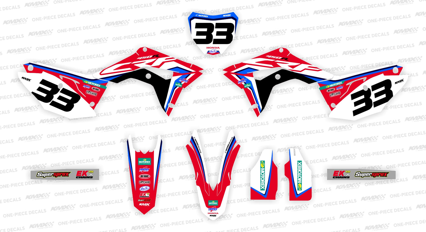 FACTORY Honda Graphics Kit