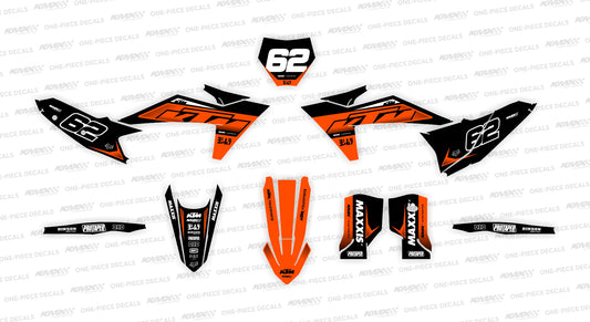 FADED KTM Graphics Kit