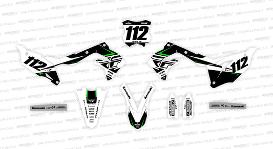 FORCE Kawasaki Graphics Kit