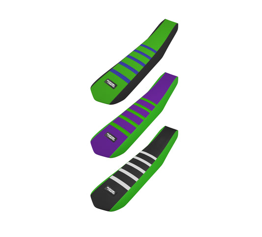 Kawasaki Pleated Seat Cover - Custom