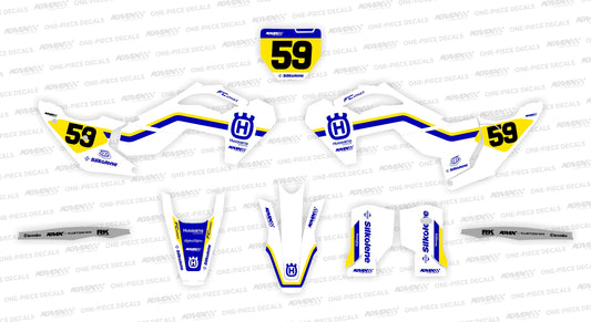HERITAGE Husqvarna Graphics Kit