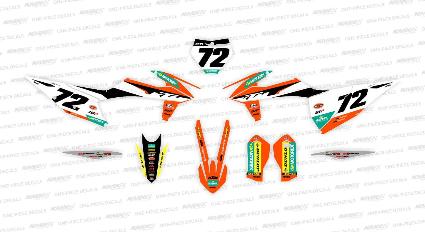 KTM AUS 21' KTM Graphics Kit