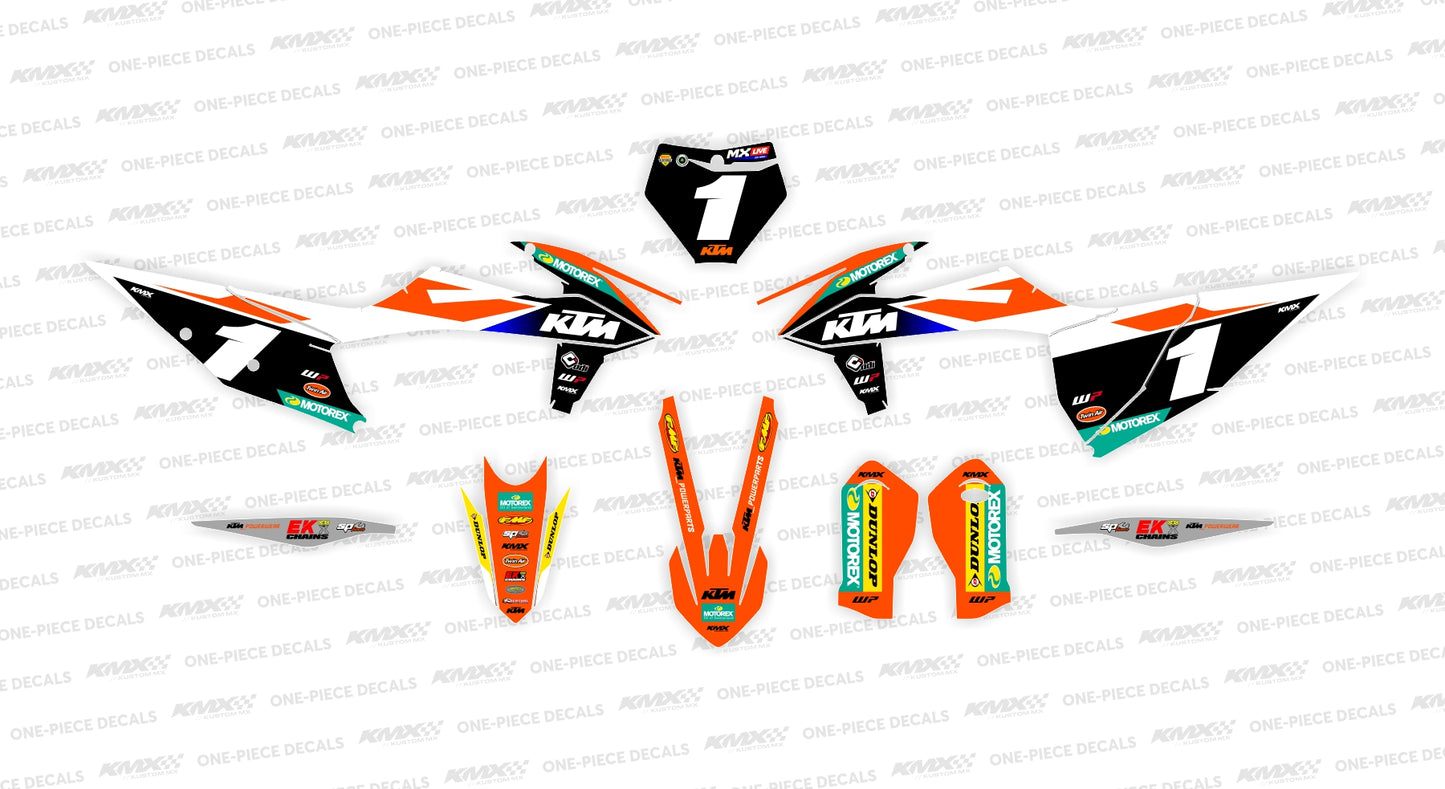 KTM AUS KTM Graphics Kit