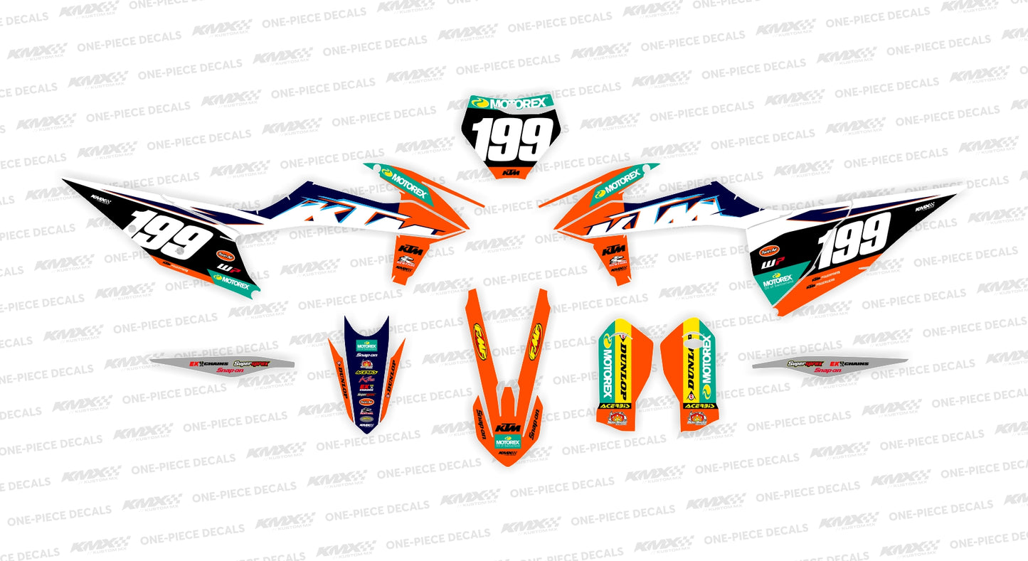 KTM AUS 22' KTM Graphics Kit