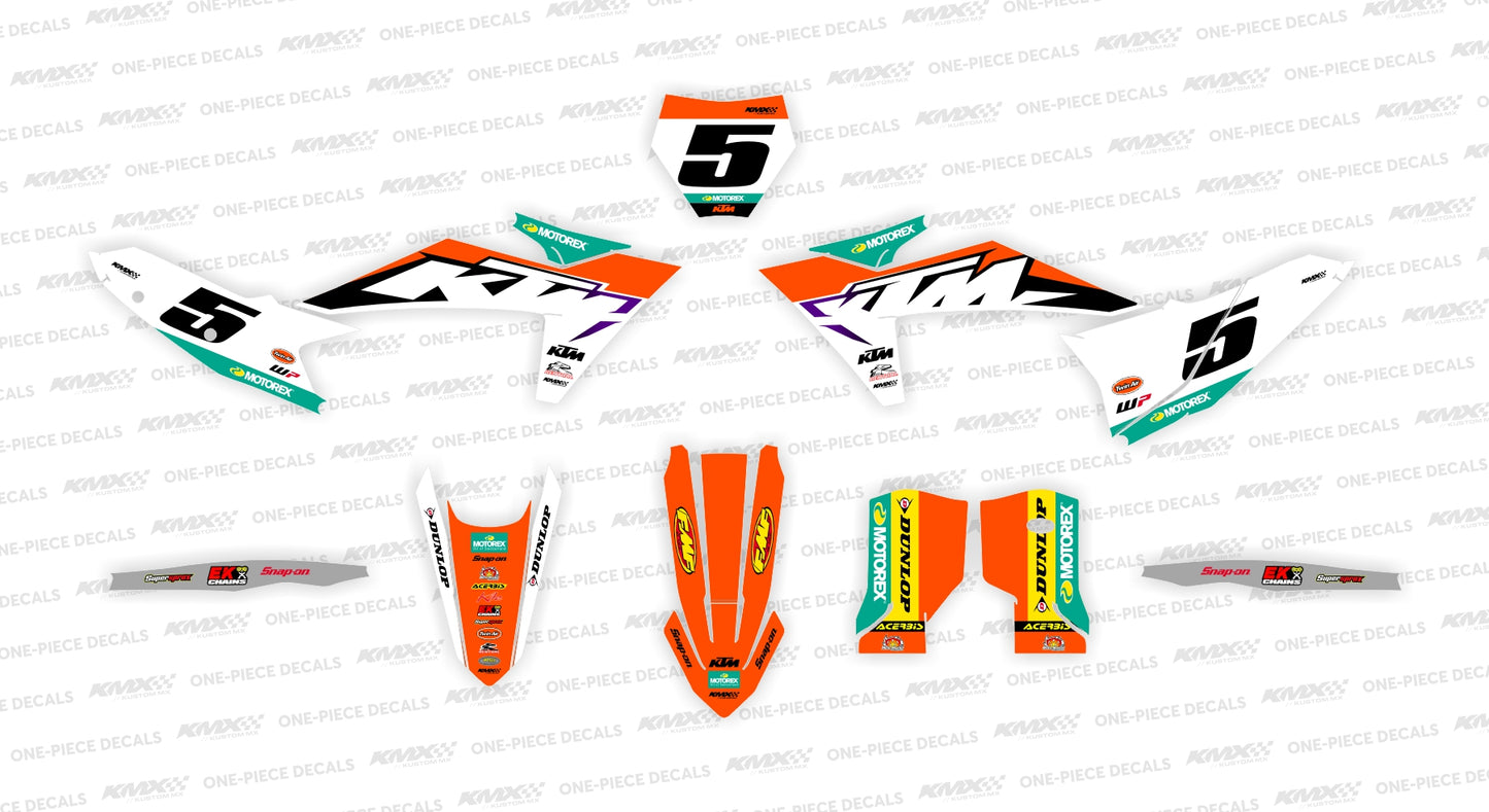 KTM AUS 23' OE KTM Graphics Kit