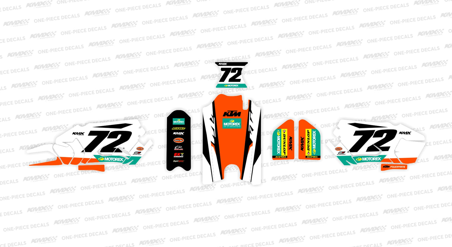 KTM AUS Stacyc Graphics Kit