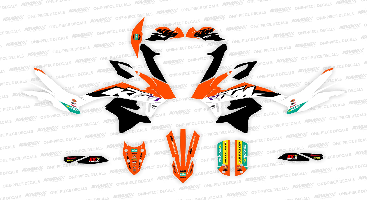 KTM Aus '23 KTM 790/890 Graphics Kit