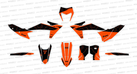 Mapped KTM Graphics Kit