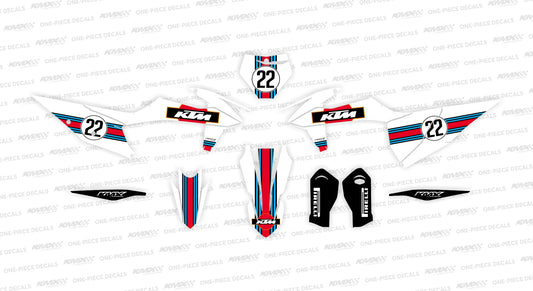 MARTINI KTM Graphics Kit