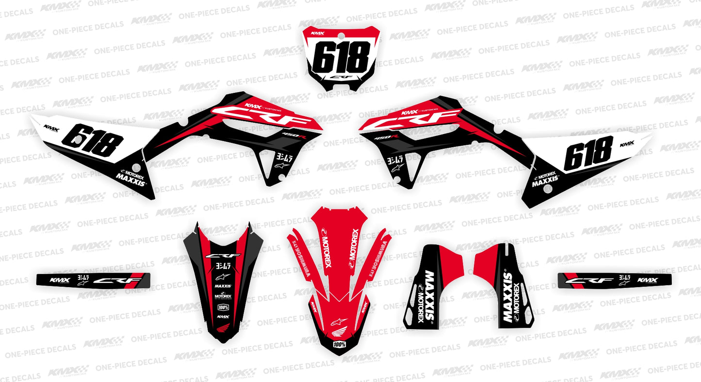 Narrow Honda Graphics Kit