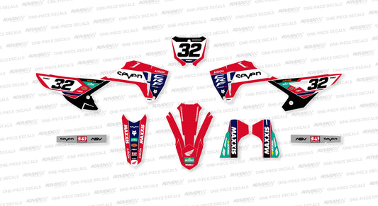 Radar Honda Graphics Kit