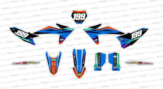Refresh KTM AUS KTM Graphics Kit