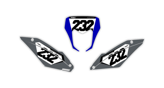 BASE SERIES Sherco Numbers Plates
