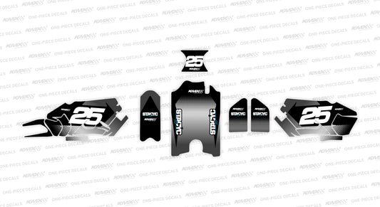 Slide Grey Stacyc Graphics Kit