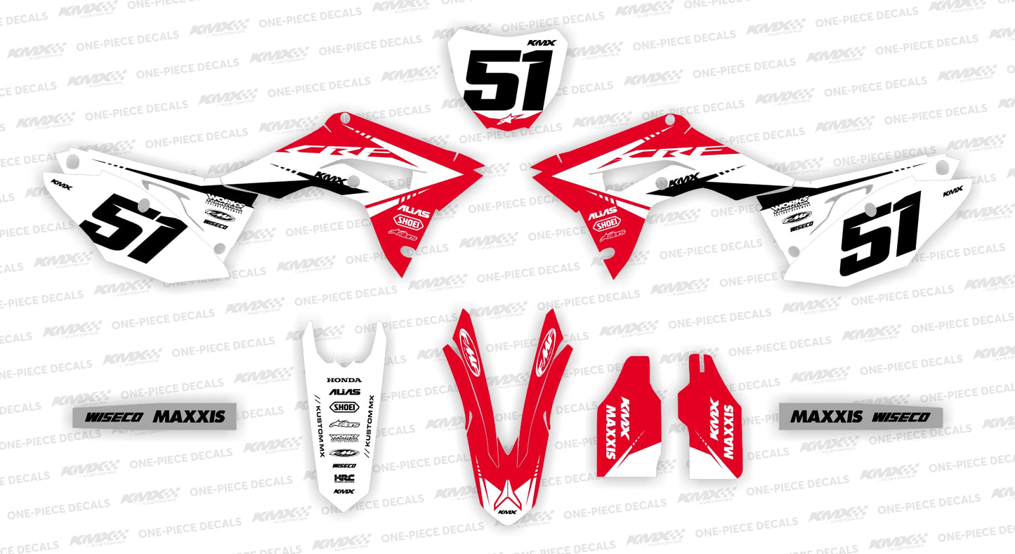 SPLIT Honda Graphics Kit