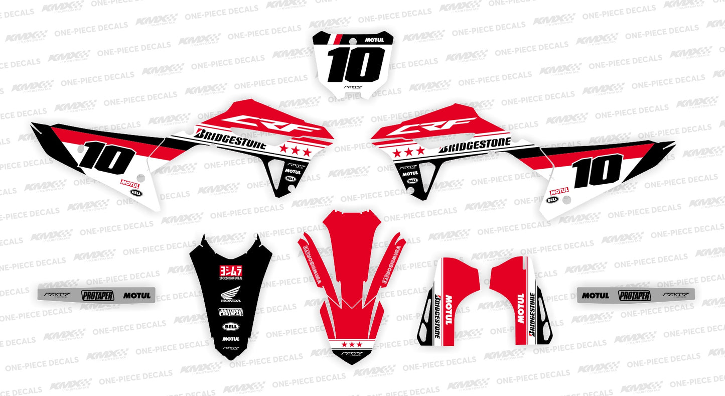 Stone Honda Graphics Kit