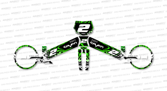 Sway Green Strider Graphics Kit