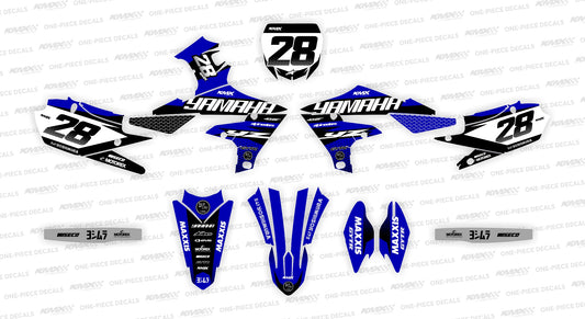 TONE BLUE Yamaha Graphics Kit