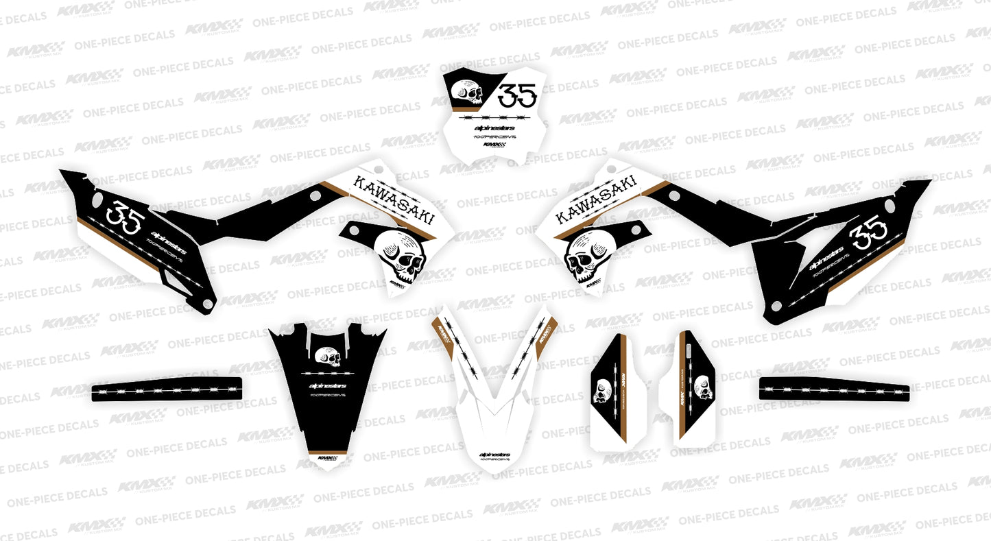 TORN Kawasaki Graphics Kit