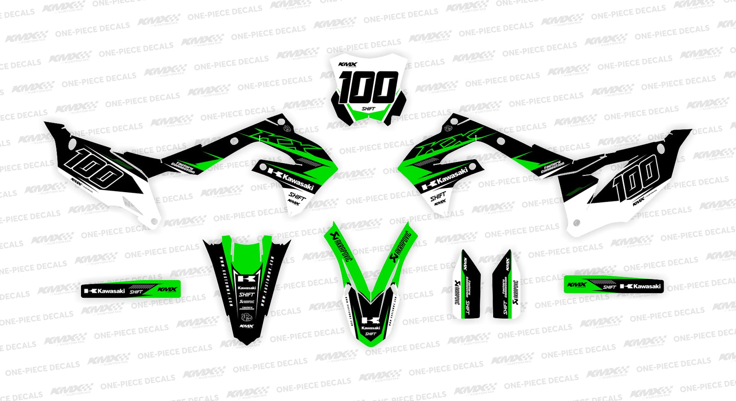 TORQUE Kawasaki Graphics Kit