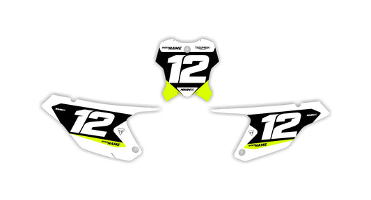 FAST SERIES Triumph Number Plates