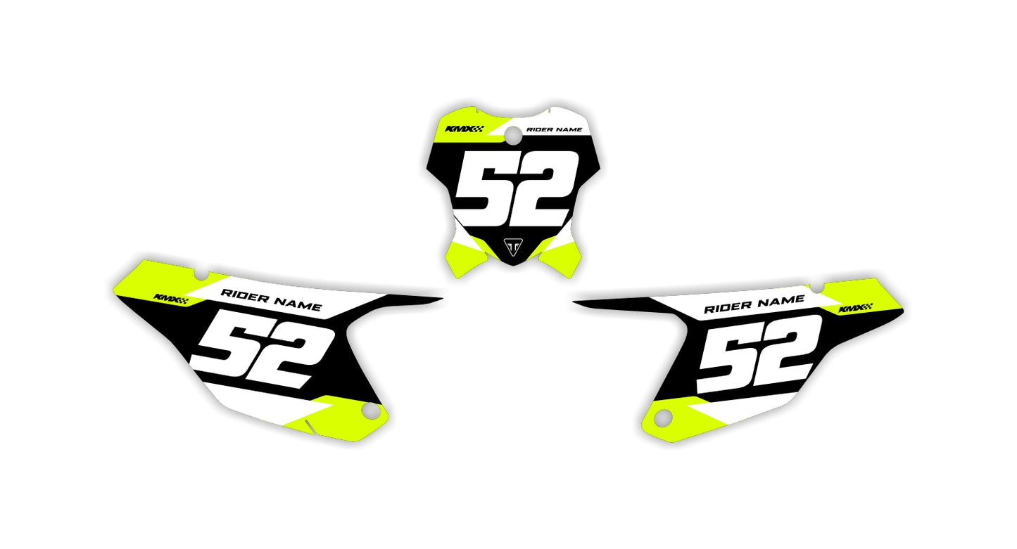 FACTORY SERIES Triumph Number Plates