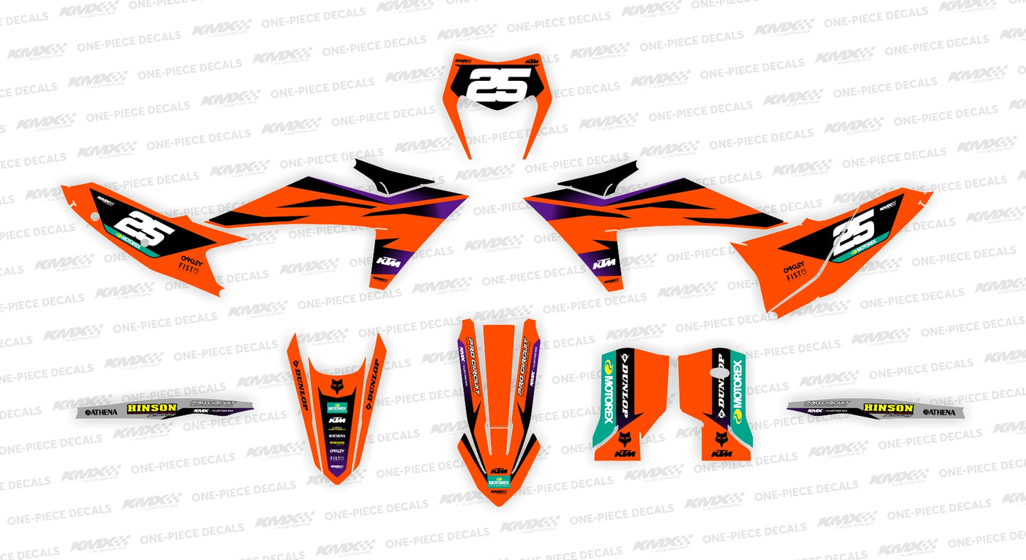 TWENTY4 Enduro KTM Graphics Kit