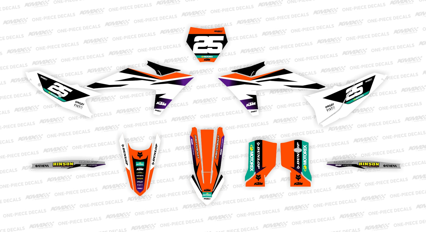 TWENTY4 MX KTM Graphics Kit