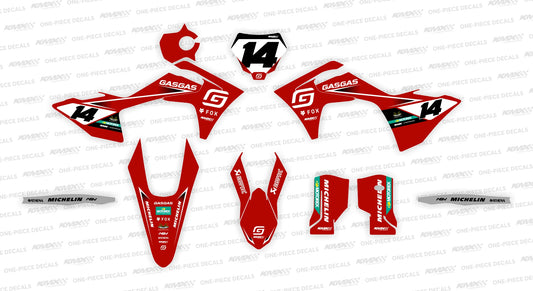 VISION Gas Gas Graphics Kit