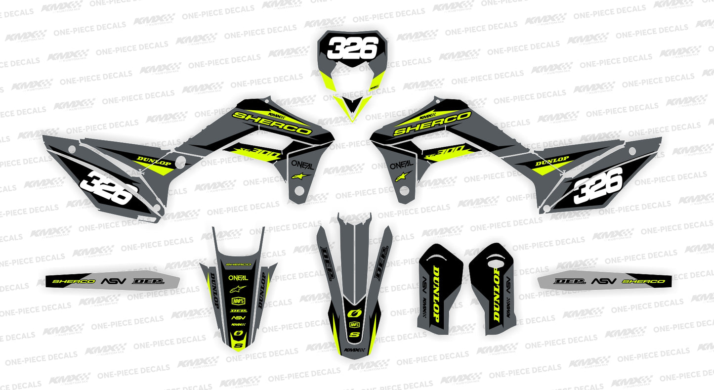 Voyager Sherco Graphics Kit