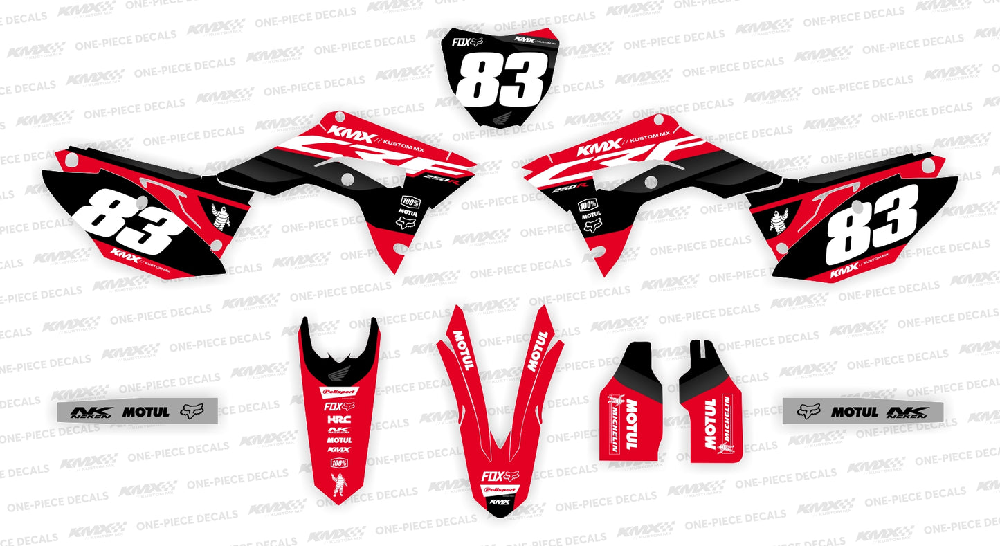 WINGS Honda Graphics Kit