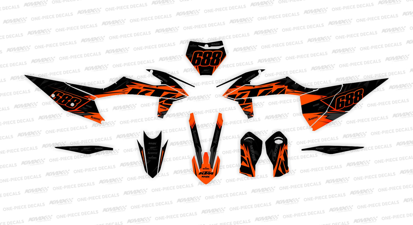 XTRA KTM Graphics Kit