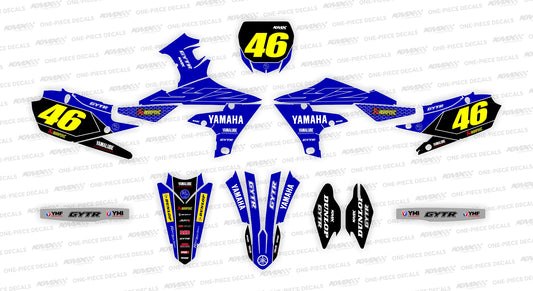 Yamaha Aus 22' Junior Yamaha Graphics Kit