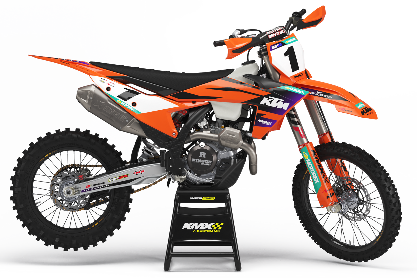 KTM Desert Racing '24 KTM Graphics Kit