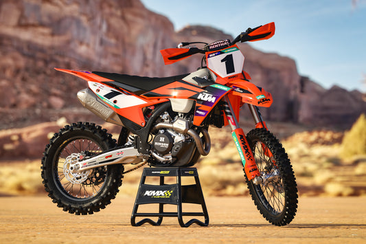 KTM Desert Racing '24 KTM Graphics Kit