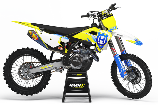 95 Retro Husqvarna Graphics Kit